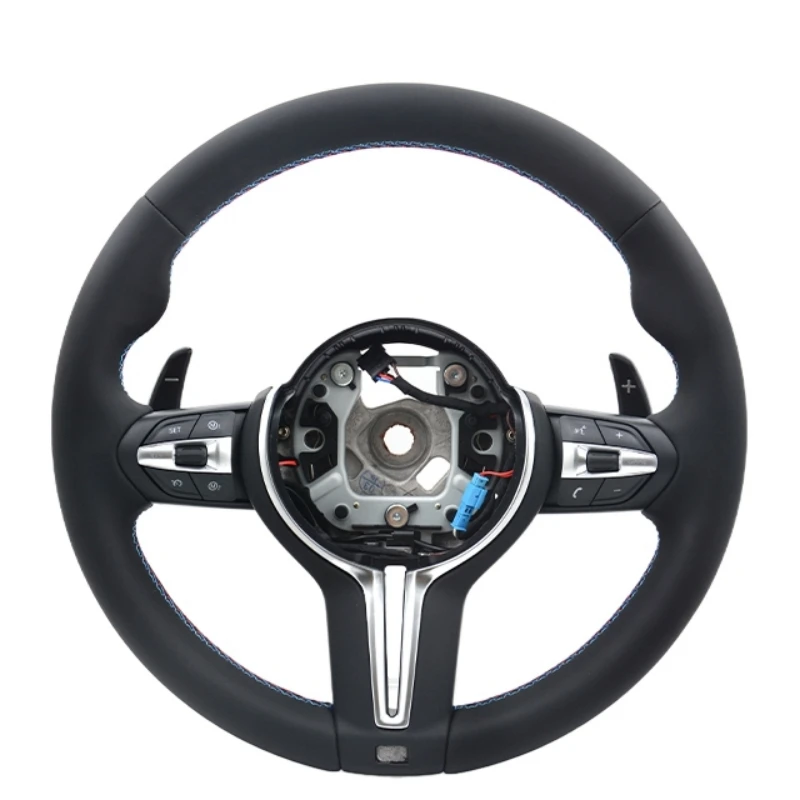 Pre BMW F30 F31 F10 F11 F20 F21 F01 F02 F34 F32 F33 F36 F22 F23 F46 1 2 3 4 5 6 7 Séria Kožený volant