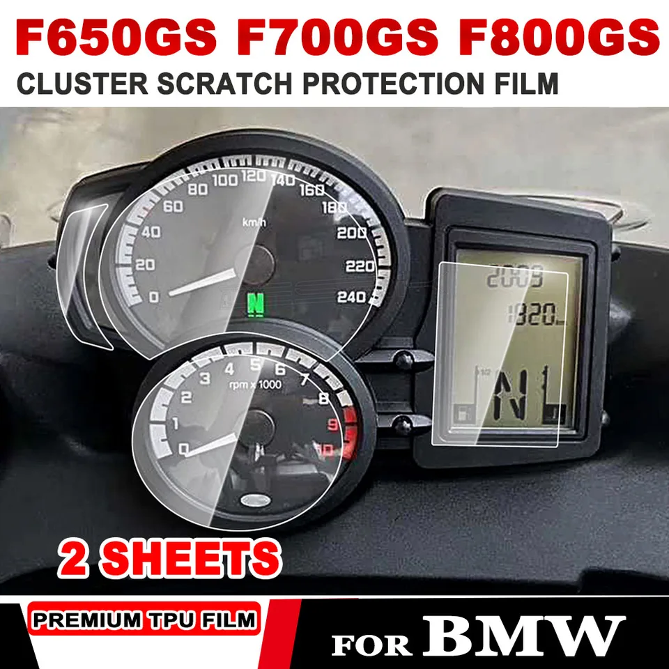 Pre BMW F650GS F700GS F800GS F800 GS Adventure Motorcycle Scratch Scratch Protection Film Schadometra Schadopeter Screeper Screen