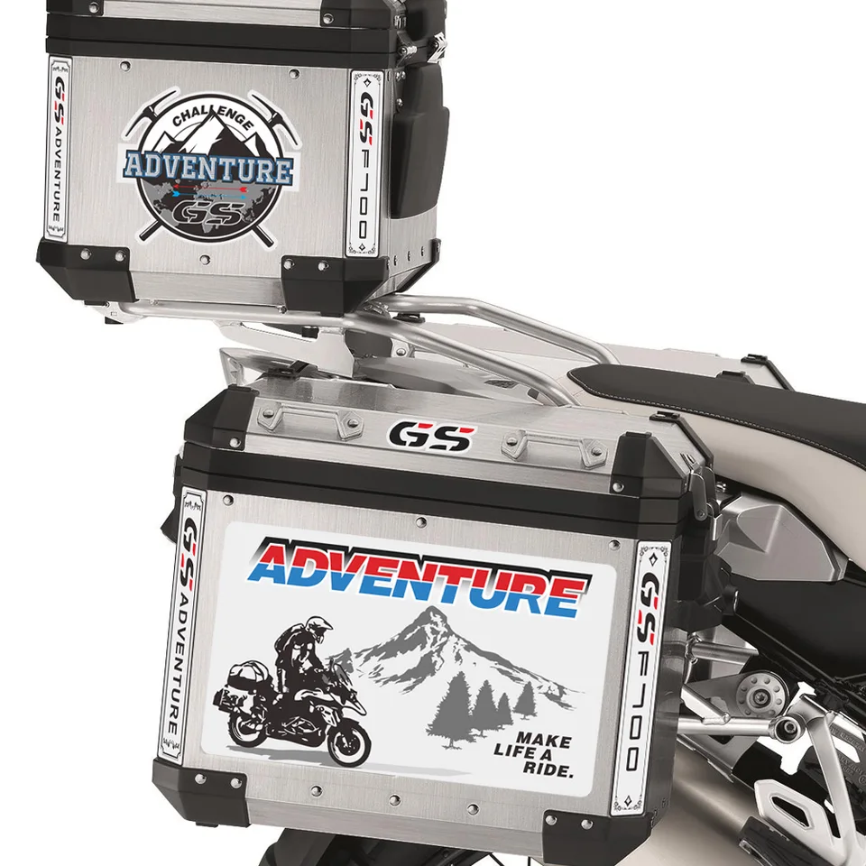 Pre BMW F700GS F700 GS Adv Adventure Motocykel Stumpery Tail Tail Tail Borná bočná batožina hliníková skrinka Puzdro