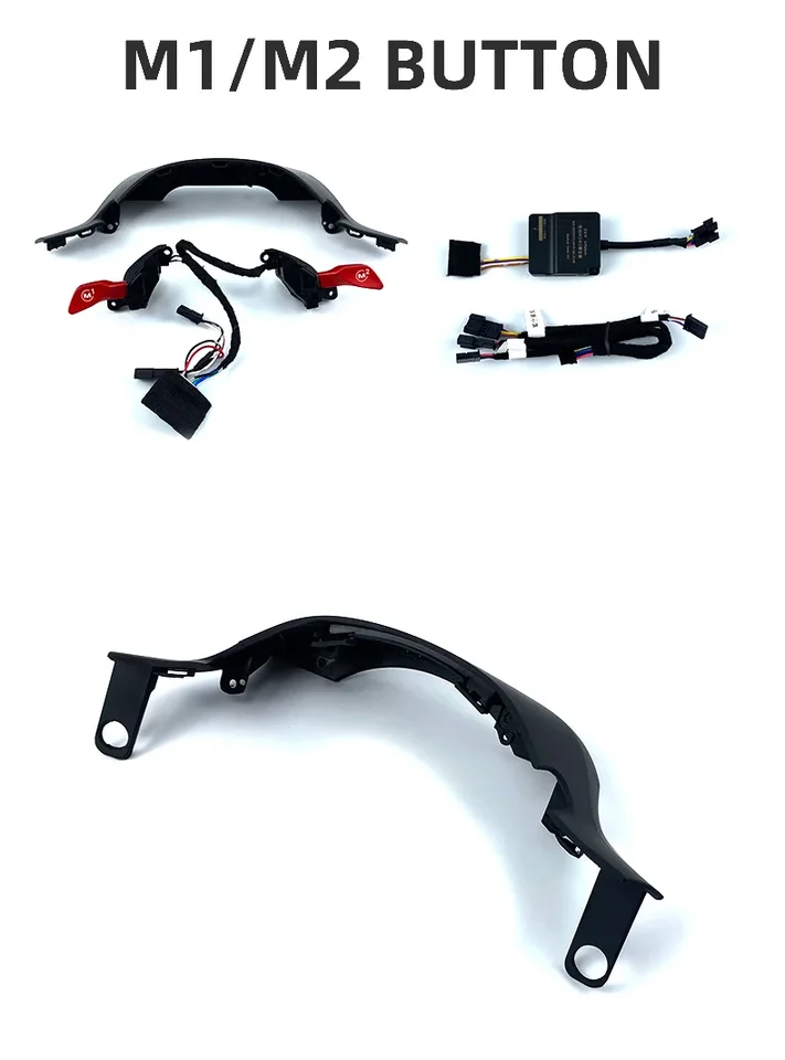 Pre BMW G20 G22 G30 G01 G02 G05 G06 G26 G42 G14 G15 M Športový volant M1 M2 Režim prepínač Modul Modul Modul