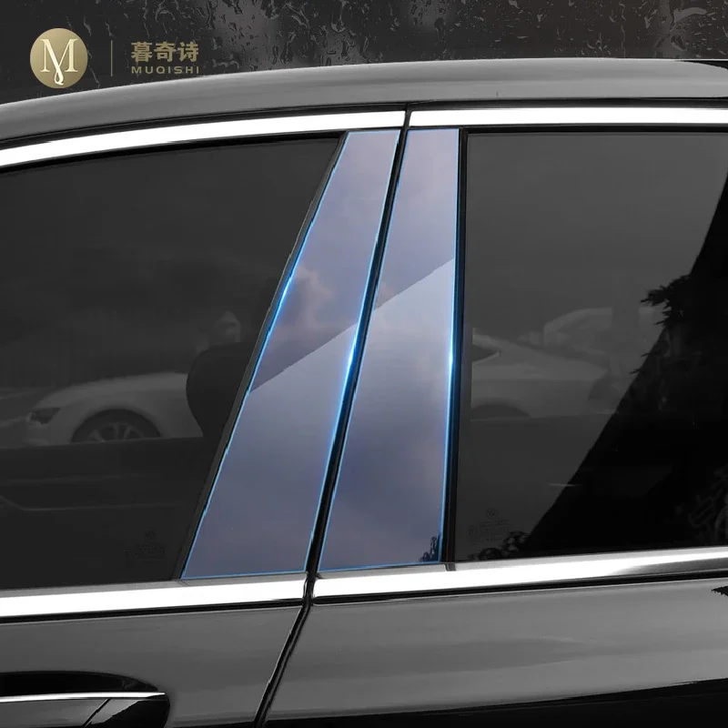 Pre BMW G30 G31 Series 5 2018-2023 Ochranný film Ochrana okna Pillar Anti-Scratch Ochrana