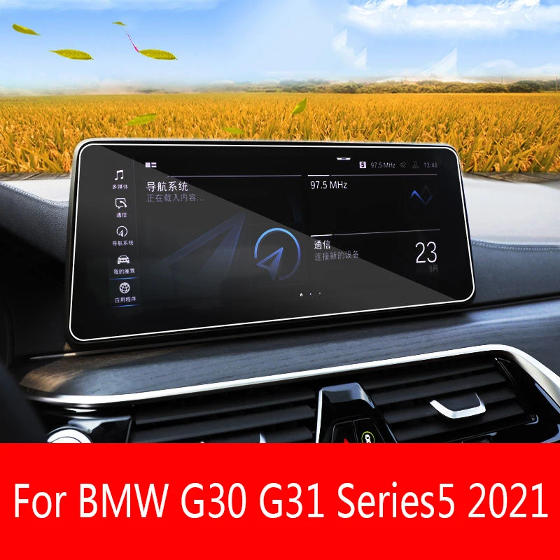 Pre BMW G30 G31 Series5 2021 20022 2023 navigačný film GPS LCD Screen Screen Glass Protect Film Anti-Scratch 12,5 palca