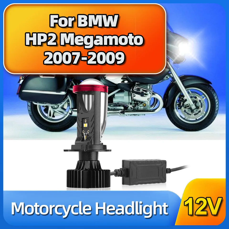 Pre BMW HP2 Enduro 2007 2008 pre BMW HP2 Megamoto 2007-2009 Motocykel H4 BI LED projektor objektívu Svetlomet Svetlomet 30000LM Canbus