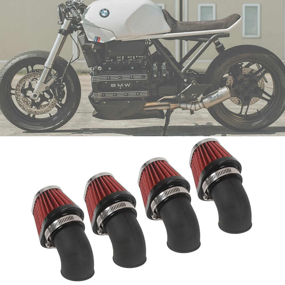 pre BMW K100 K100RT Cafe Racer Motorcycle Air Ramenie Difold Cleaner Comerer Gumer Air Filter Súprava