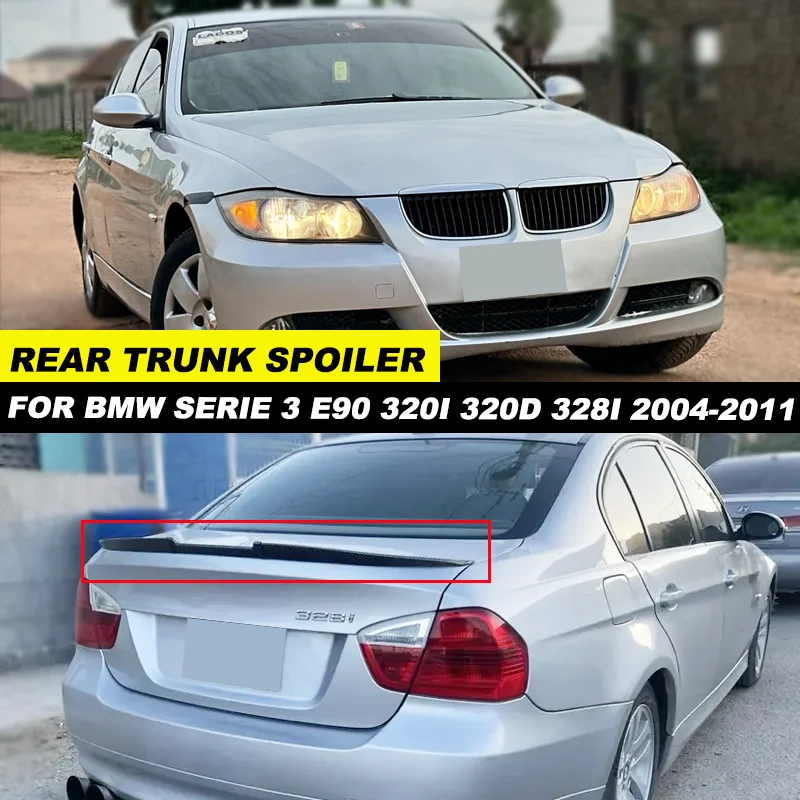 Pre BMW príslušenstvo E90 E92 320I 320D 328i 2005+ 3ks automobilový konoperaový kontrapte