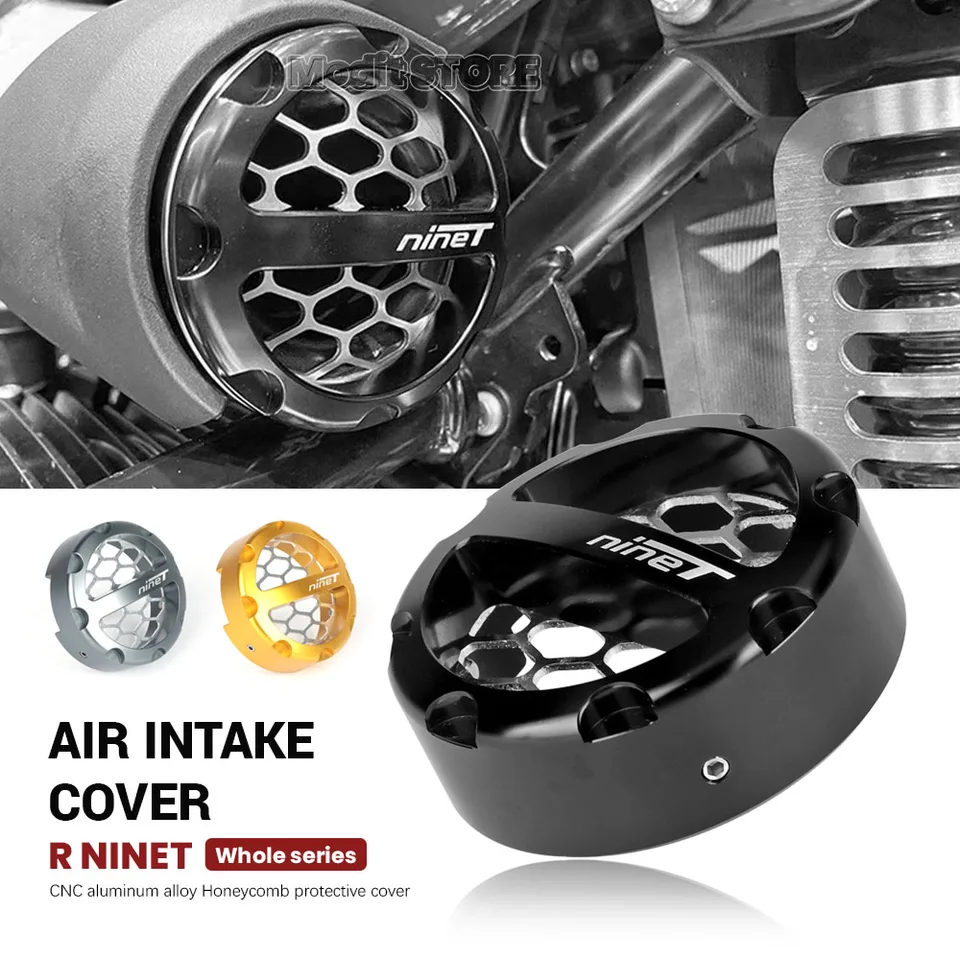 Pre BMW R deväť T r9t 2014-2024 Bellmouth Inlet Rúrky potrubia CNC Air Cover Cover Motocykel High Flow Filter Cover Stráž