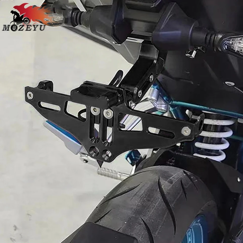 Pre BMW R Nine T Ninet R 9 T Racer Scramble 2014 - 2024 Držiak poznávacej značky motocyklov Držiteľ držiaka Tail Trad Fender Eliminator Kit