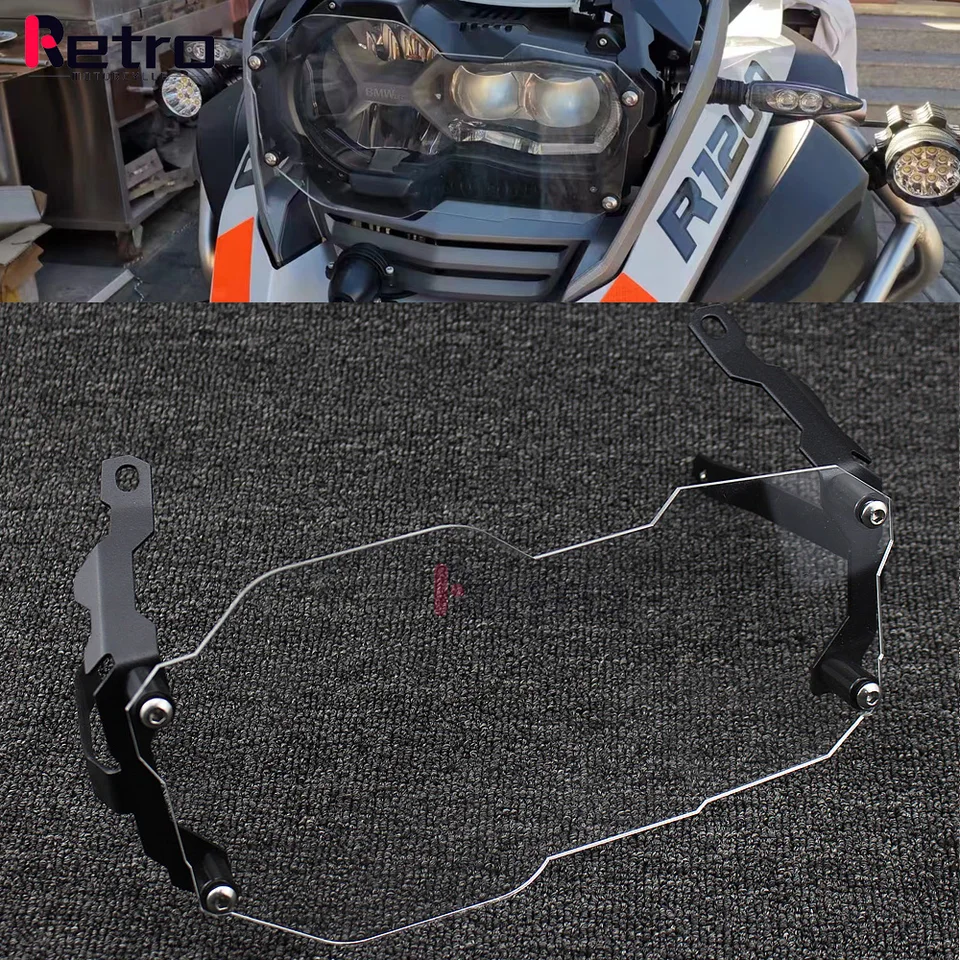 Pre BMW R1200GS LED LED svetlomet chránič šošovky pre BMW R 1200 GS Adventure 2013-2019 Water Chladené modely 2013-on