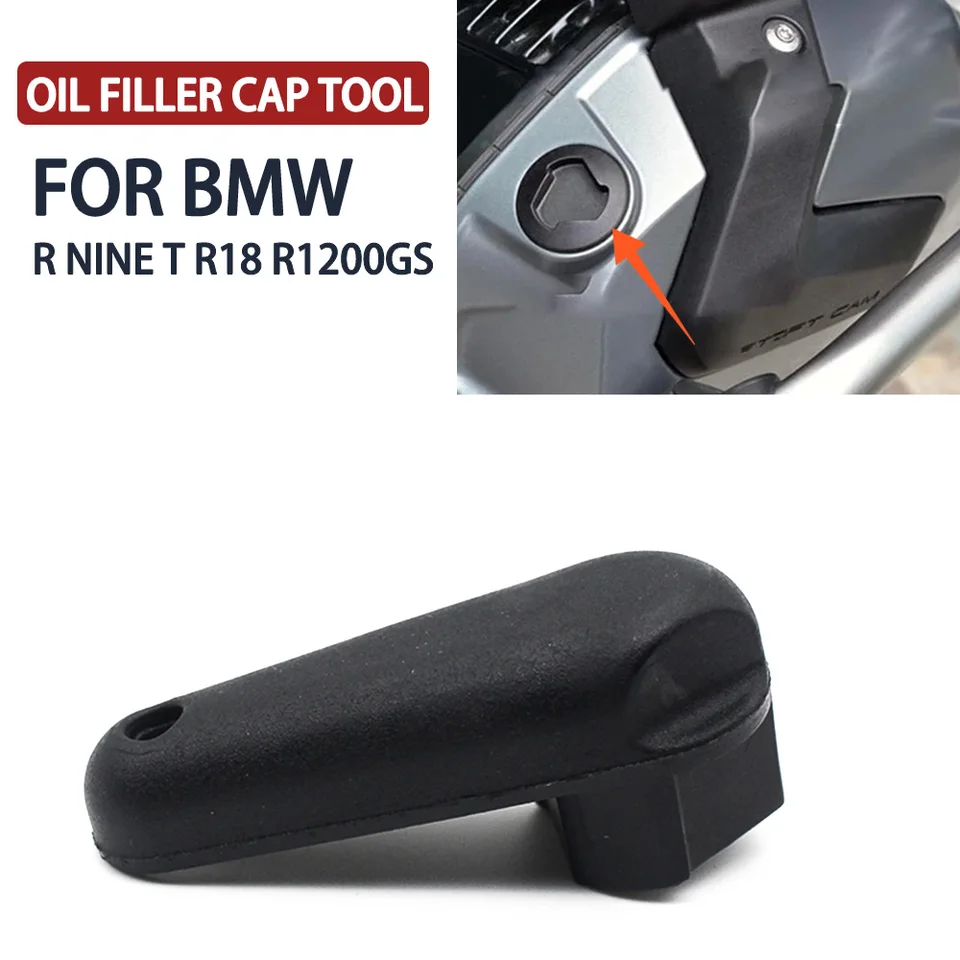 Pre BMW R1200GS R1250GS LC Adv R Nine T R18 R1200 R1250 RT RS Motorový motor Motorový motor valcový olejový výplň kľúčového kľúču Kľúč