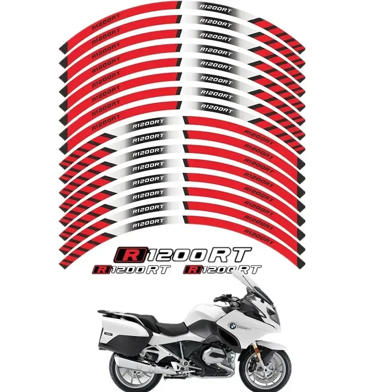 Pre BMW R1200RT Motocyklové diely obrysové dekorácie nálepky R 1200 RT -Red Moto