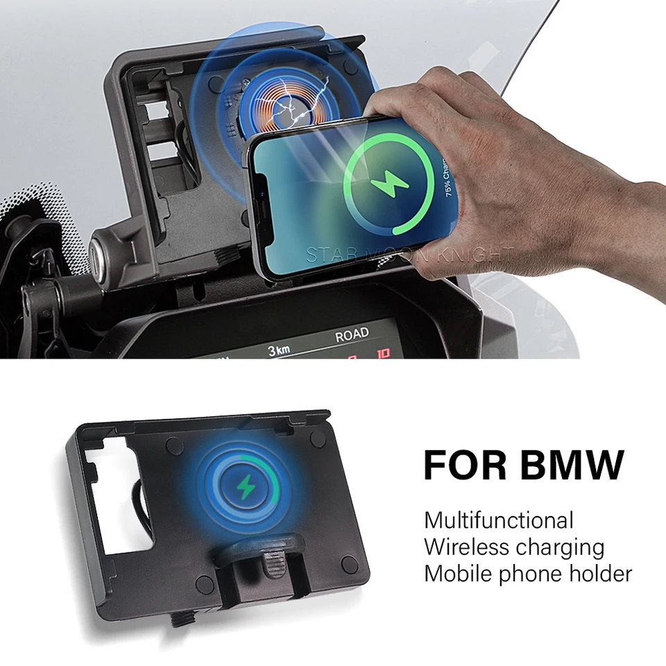 Pre BMW R1250GS ADV R1200GS F850GS F750GS F700GS F800GS Wireless Nabíjačka USB Navigation Mobile Dolder F900XR F900R S1000XR