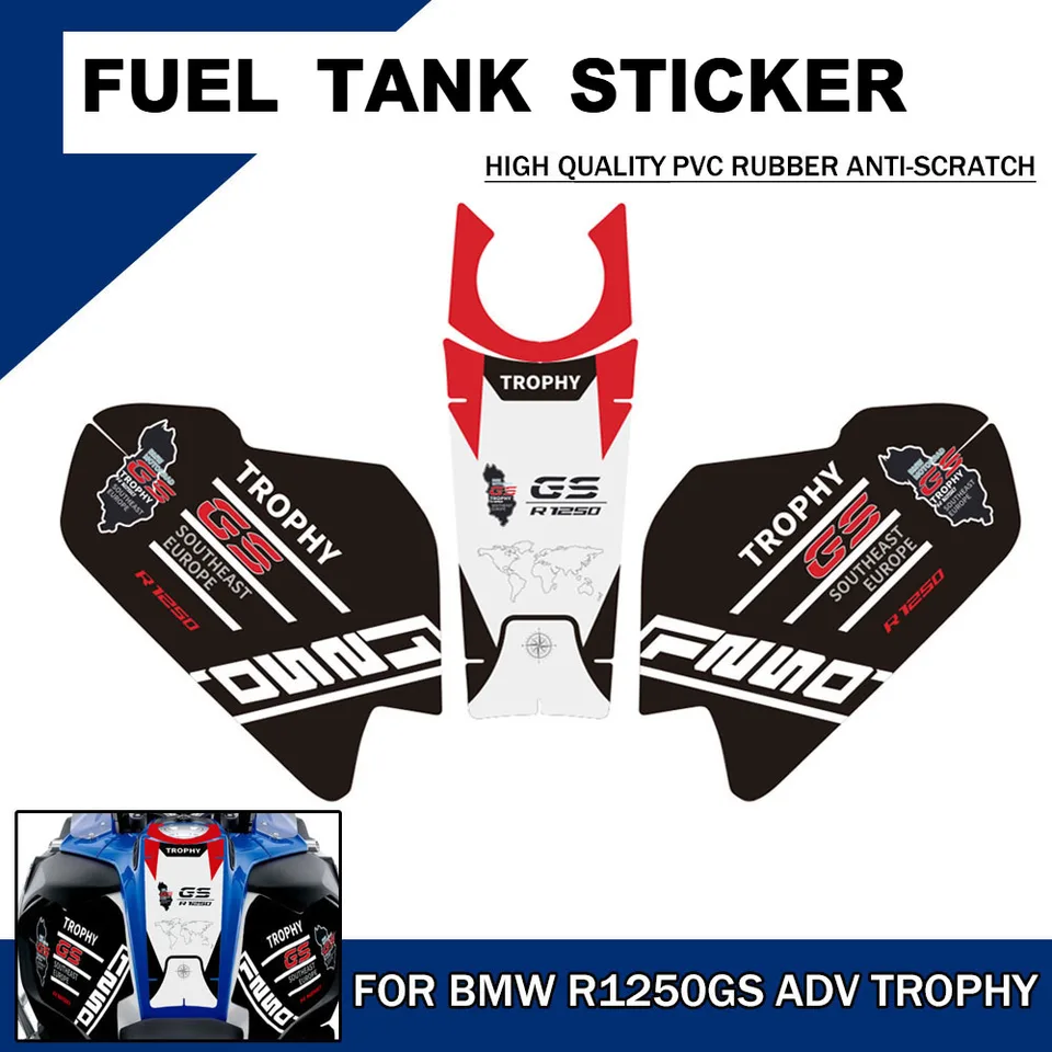 Pre BMW R1250GS Adventure Trophy 2019 2020 2021 2022 2023 2024 Trophy R1250 GSA LC Nálepky na ochranu proti motocykla v podložke