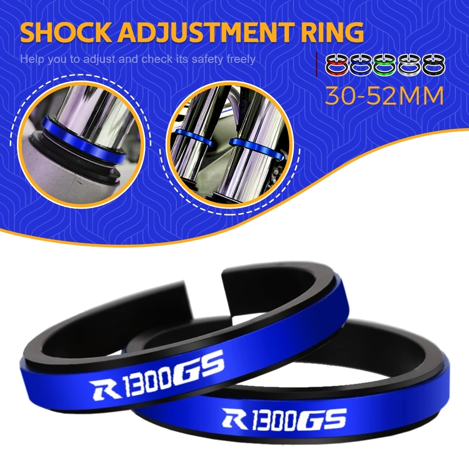 Pre BMW R1300GS R 1300 GS 2023 Motocykelový tlmič Rok Auxiliary gumový prsteň CNC príslušenstvo prispôsobenie 30 mm-52 mm