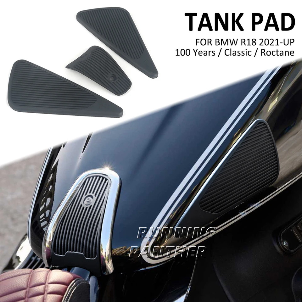 Pre BMW R18 B Classic Roctane 100 rokov Transcontinental 2021- Motocykel Paliaka Tank Tank podložky horný plynový chránič nálepiek