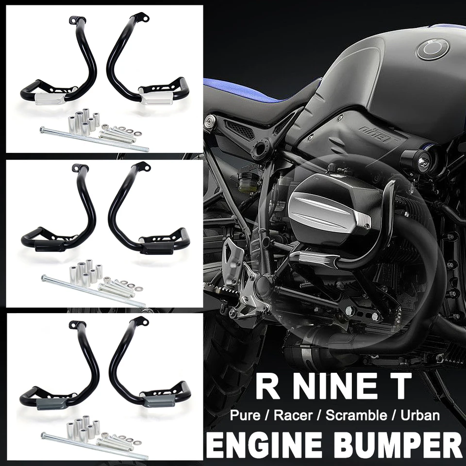 Pre BMW R9T Rninet Pure Rninet Racer R Nine T Scramble Motor Motorcycle Crash Bars