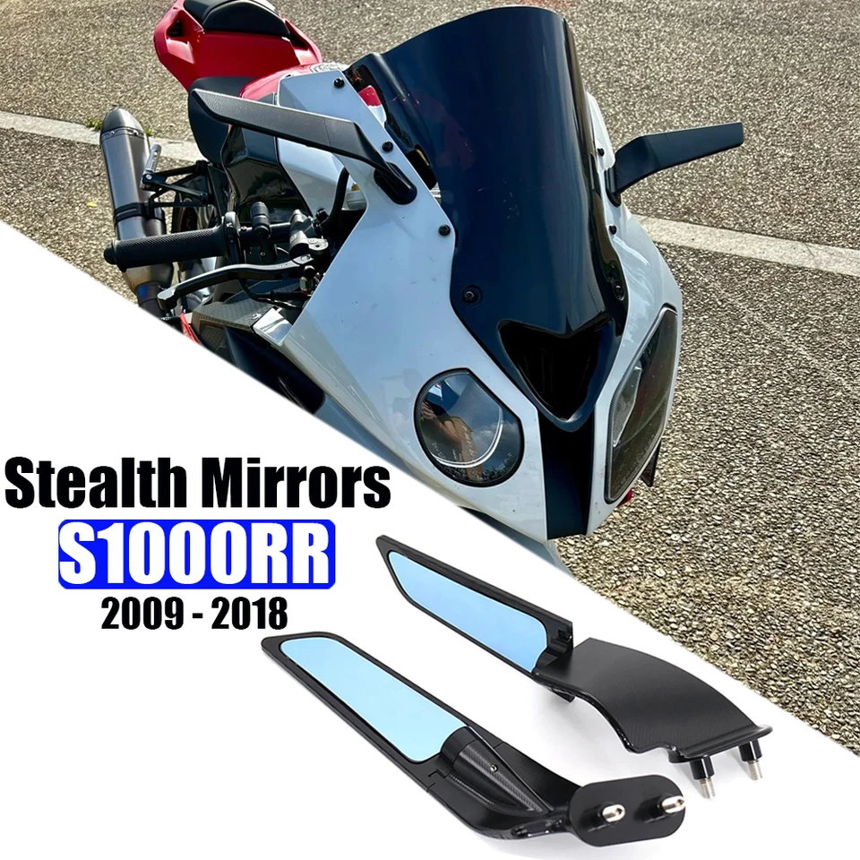 Pre BMW S 1000 RR Motocyklové otáčanie pevných zrkadiel spätného spätného spätného zobrazenia S1000RR S1000 RR 2009-2018