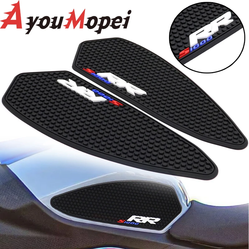Pre BMW S1000RR 2022 Nádržné nálepky vankúšan proti sklzu plynové plynové koleno bočné ochrana S 1000RR 2019 2020 2021 M1000RR Príslušenstvo