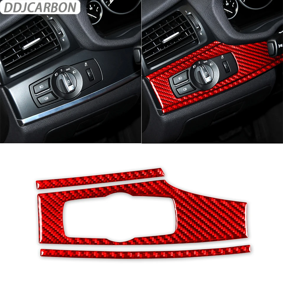 Pre BMW X3 F25 2011-2017 X4 F26 2014-2017 Nálepka na kryt Svietiteľného panela Rodného vlákna Ovládací panel Vnútorné príslušenstvo