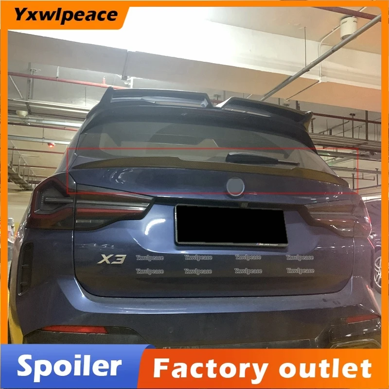 Pre BMW X3 G01 2018 2019 2020 2021 2022 2023 Skutočné uhlíkové vlákno/FRP Čierny Kit