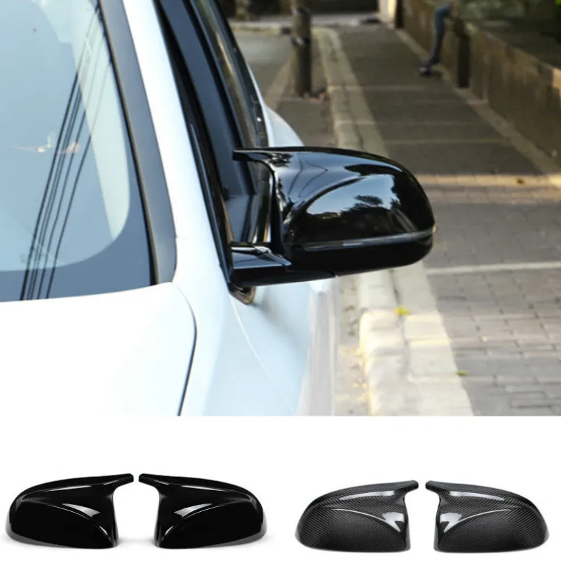 Pre BMW X3 G01 X4 G02 X5 G05 X6 G06 X7 G07 2018 2019 2020 M Čierny spätný zrkadlový kryt X3M Look Chrbát zrkadlového krytu