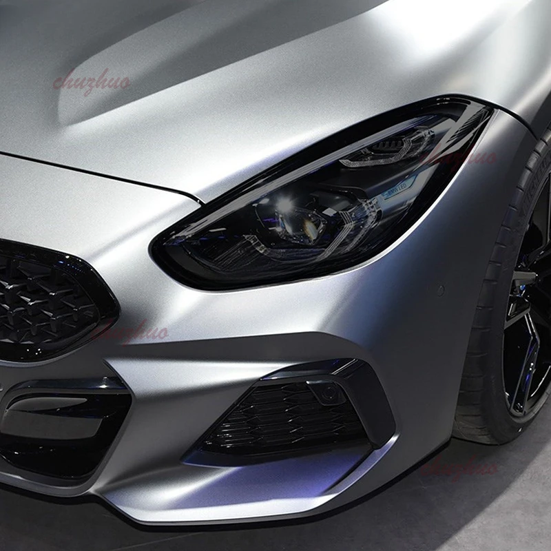 Pre BMW Z4 G29 2019 2020 2021 Ochranný film Svetlomet Automobilový útočený priehľadný nálepka na nálepku TPU Anti Scratcher