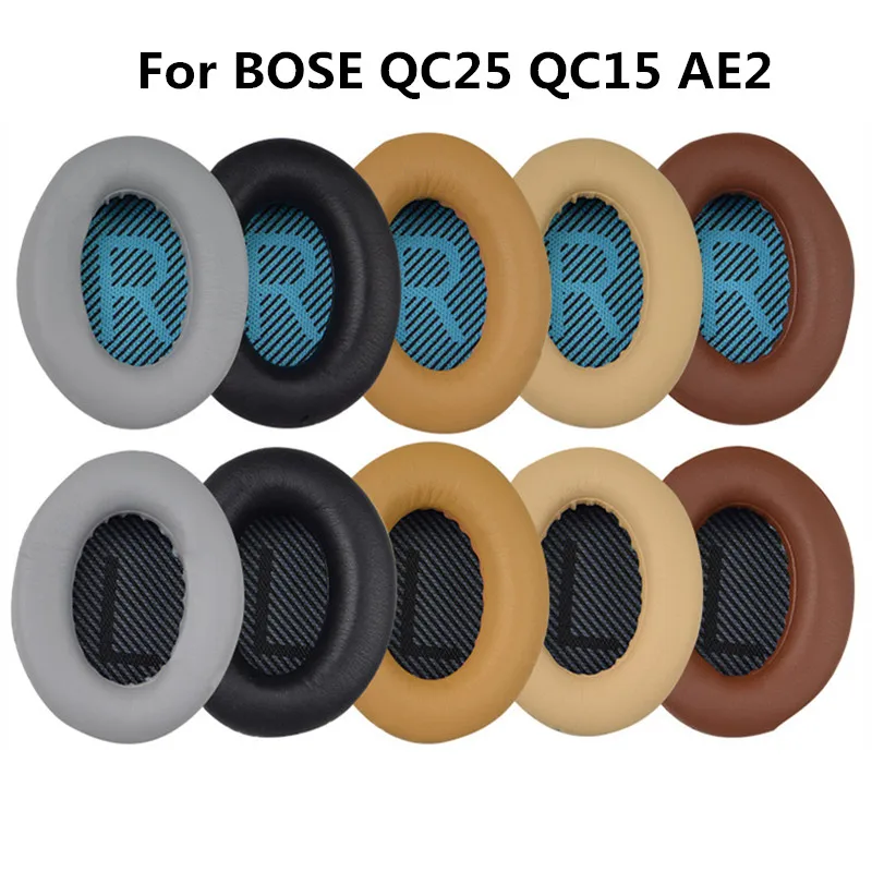 Pre Bose QC 2 15 25 35 QC35 Kožené ušné vankúšiky pre BOSE QC35 QC25 QC15 Soundtrue QuietComfort Ochranné puzdro pre slúchadlá