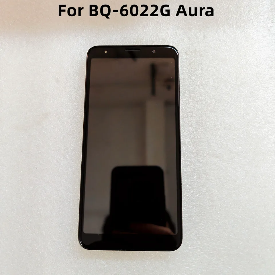 Pre BQ Mobile BQ-6022G AURA LCD a Digitalizátor dotykovej obrazovky BQ-6022G DISPLATNÝ MODUL NÁKLADY Výmena dielov