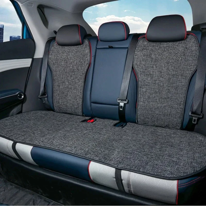 Pre BYD Atto 3 Yuan Plus Tang Han Dolphin EV 2021 2022 2023 2024 Linen vankúše Priedušná podložka autosedačky Mat