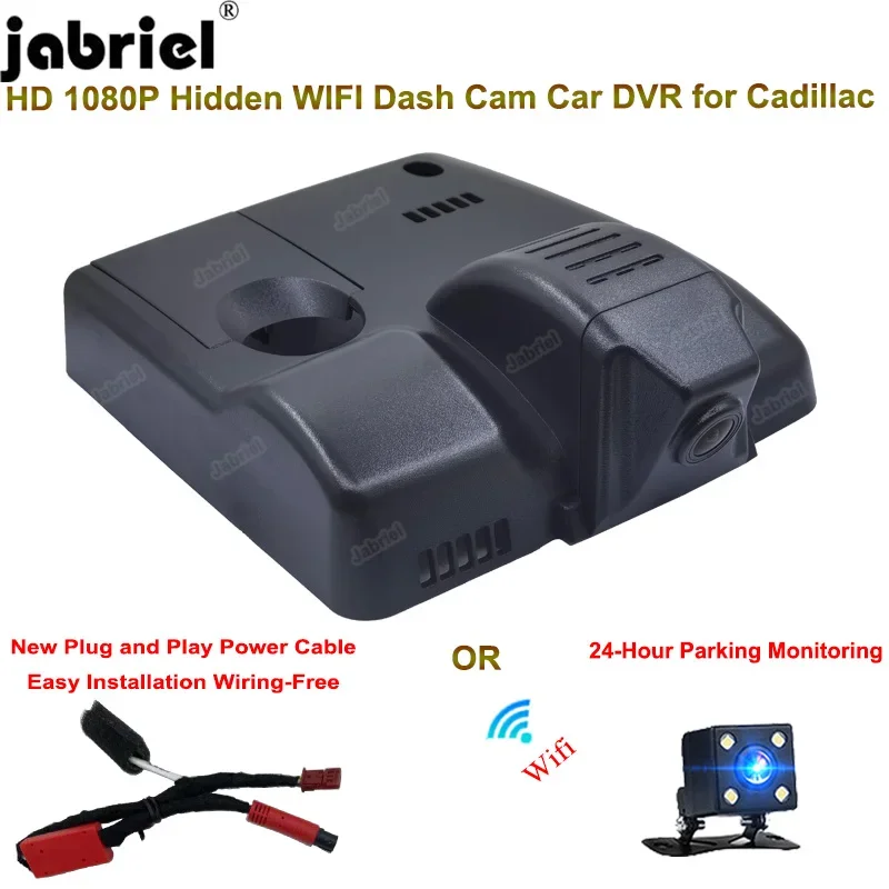 Pre Cadillac CT4/CT5 2019 2020 2021 HD 1080p CAR DVR Auto WiFi 24H Video Recorder Driving Recorder na inštaláciu Plug and Prehrávanie
