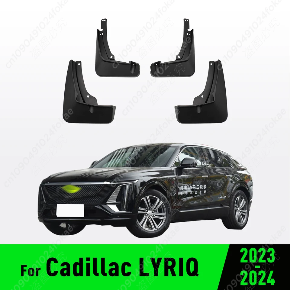 Pre Cadillac Lyriq 2023 2024 Fender Mudguard Mud Flaps Guard Splash Flap Mudguards Auto Príslušenstvo