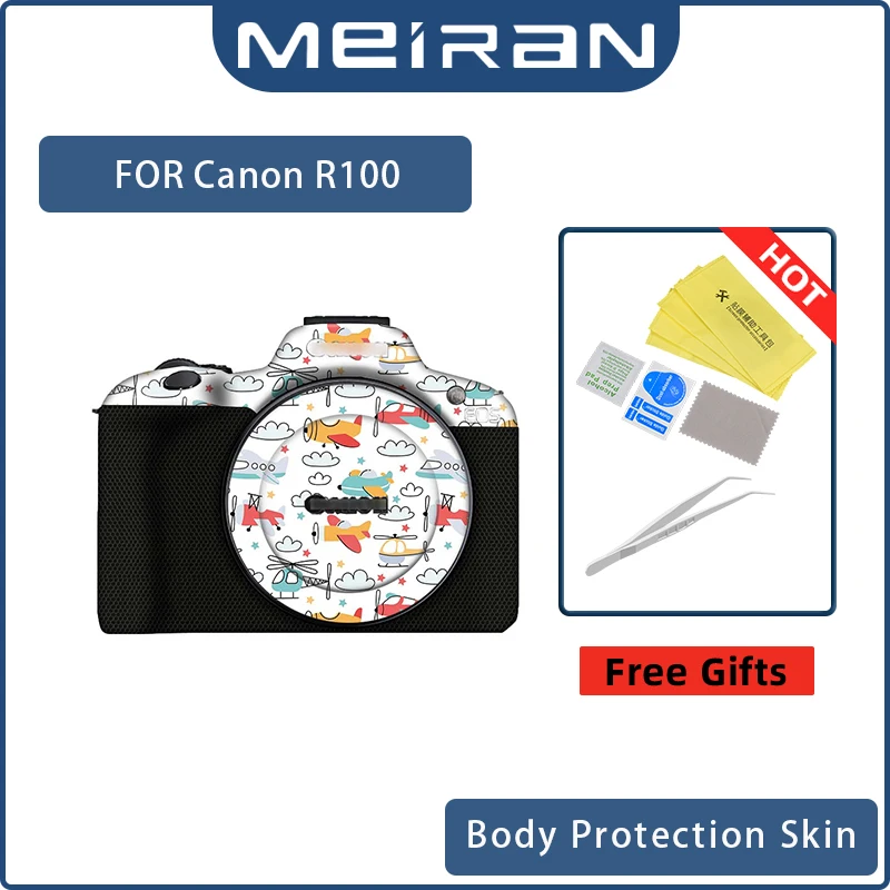 Pre Canon R100 Anti-Scratch Camera Body Decal Skin Coin Wrap Film Cover Film Camera Body Ochranná nálepka Protector Coat