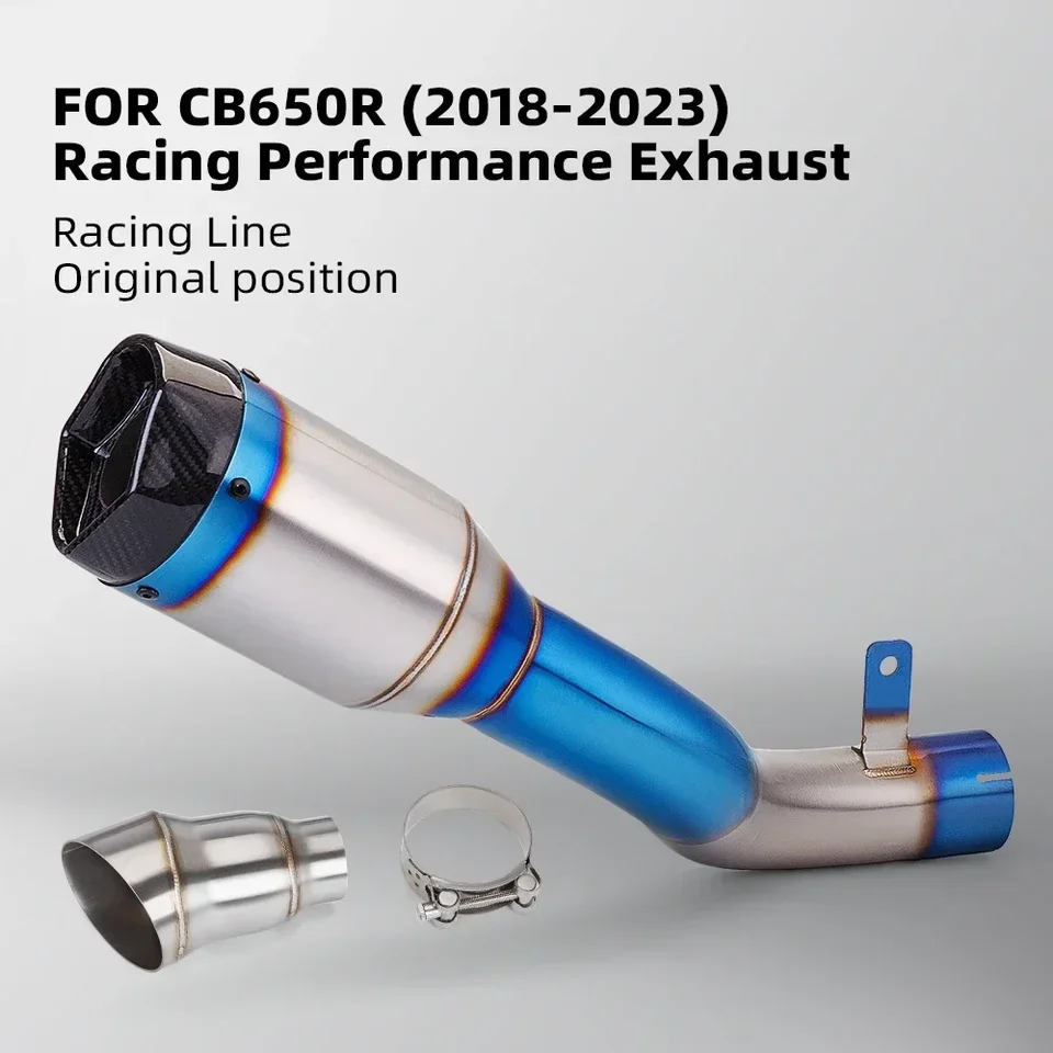 Pre CB650R výfukový tlmič 2018-2023 Racing Performance Sump Racing Lineoriginal Poloha