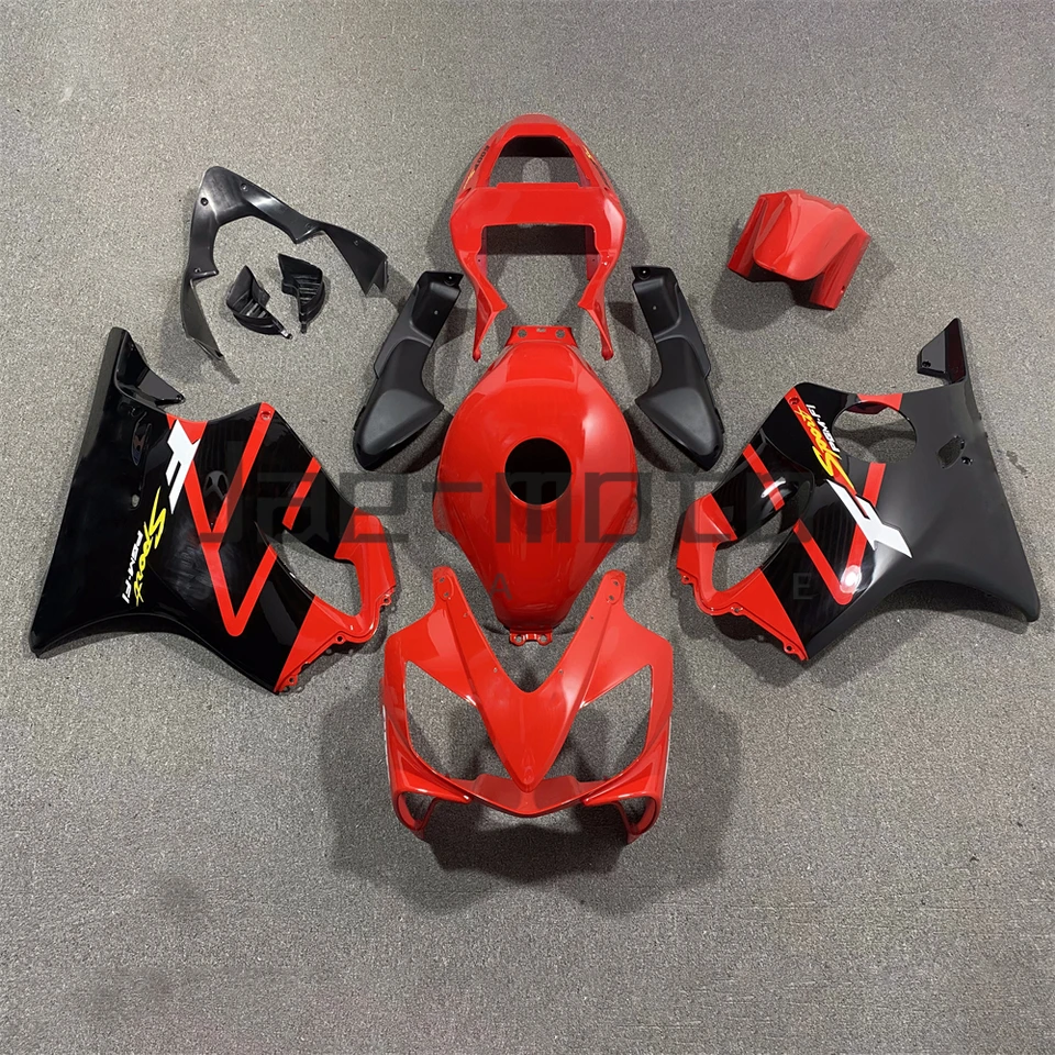 Pre CBR600 F4I 2001 2002 2003 2003 Injekcia ABS Plastice Plné kapotážové plesne Vymeňte príslušenstvo CBR 600 F4i Čierna červená H