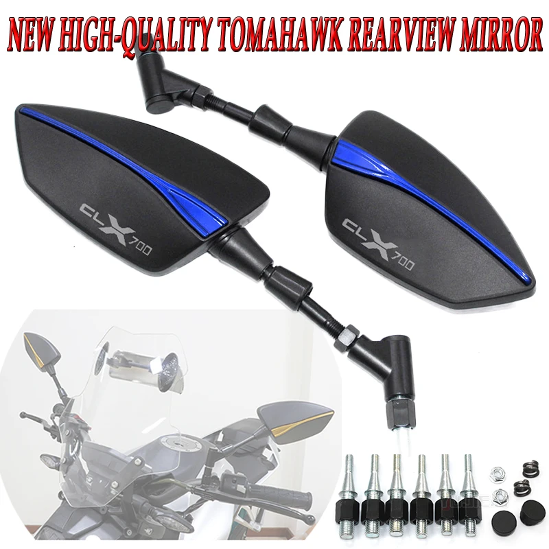 Pre CFMoto CLX700 700CLX 700CL-X 700 CLX Motocykel Pokročilé spätné zrkadlo, bočné zrkadlo, motocyklové univerzálne príslušenstvo