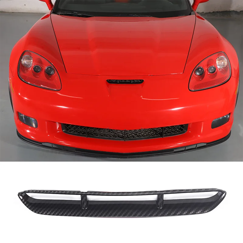 Pre Chevrolet Corvette C6 2005-2013 ABS uhlíkové vlákno Case Cover Cover Air Remary Rám nálepka Nálepky automobilov