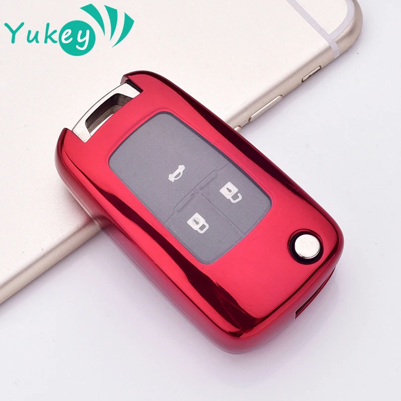 Pre Chevrolet Cruze Aveo Trax plachetnica Malibu Opel Astra Corsa Meriva Zafira Vauxhall Antara J pre Buick TPU Key Case Case Cover