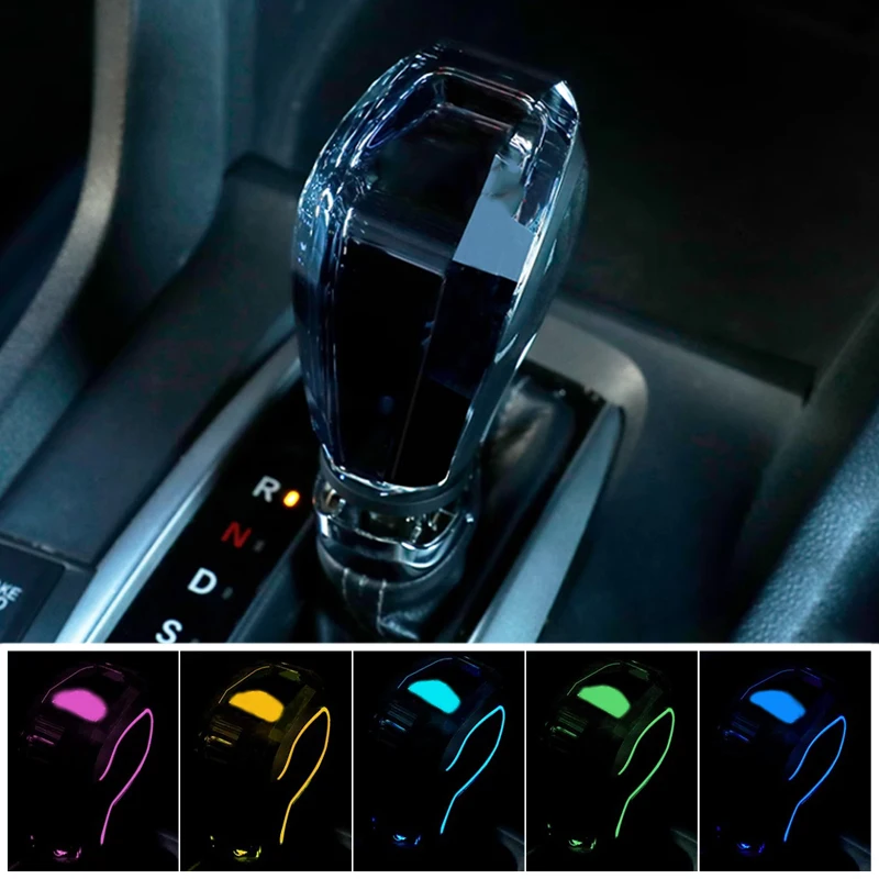 Pre Chevrolet Malibu XL Equinox Trailblazer Cruze Cruze Modified LED Crystal Gear Shift Knob Kance Auto prevodovku rukoväť prevodovky