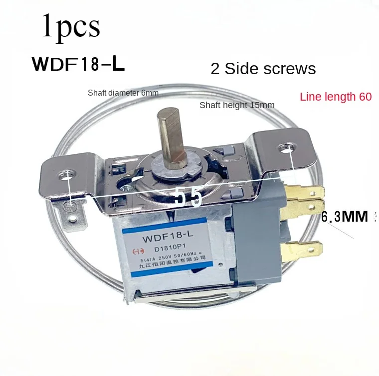 Pre chladničku s tromi nohami mechanický termostat wdf18-l