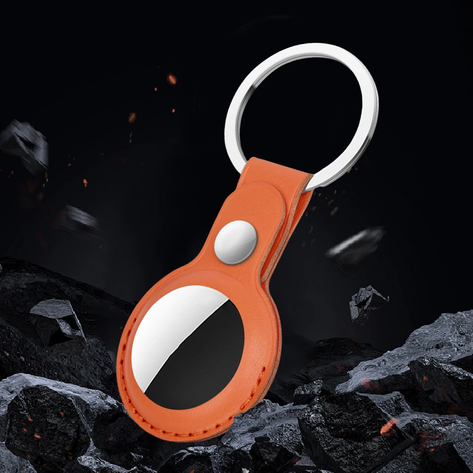 Pre chránené puzdro pre držiak Airtag shell kľúča kľúča kľúča kruhu nárazu pre prípad Apple Airtag Anti-Drop for Dog Golier batožinové kľúče