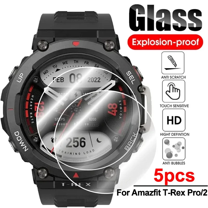 Pre chránič Huami AmazFit T Rex Pro/2 Ochranná obrazovka Zmiernený ochranný film odolný voči výbuchu pre AmazFit T Rex príslušenstvo
