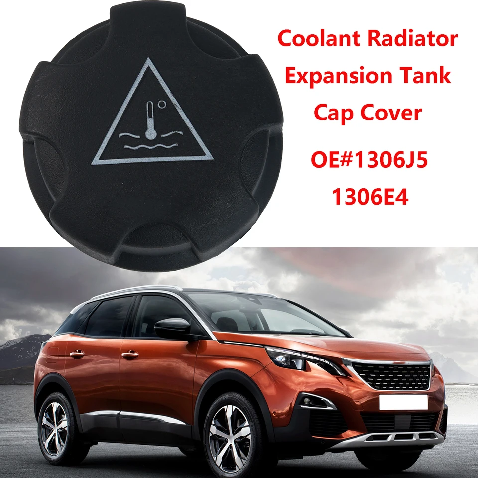 Pre Citroen XSara Picasso Dispatch pre Peugeot 406 407 807 1007 2008 3008 Chladivo radiátor expanzný kryt Tank Cover1306J5 1306E4