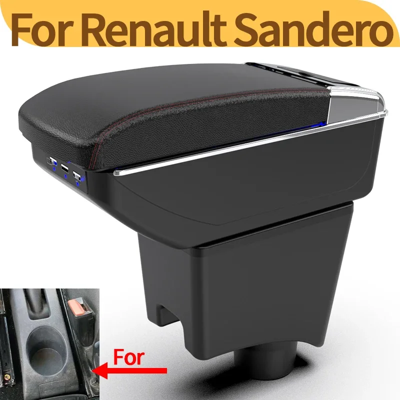 Pre Dacia Renault Sandero Logan 2 lakťová opierka pre Nissan Almera G15 Krabica na lakťové opierky pre lakťové skrinky Lada Largus Storage Box