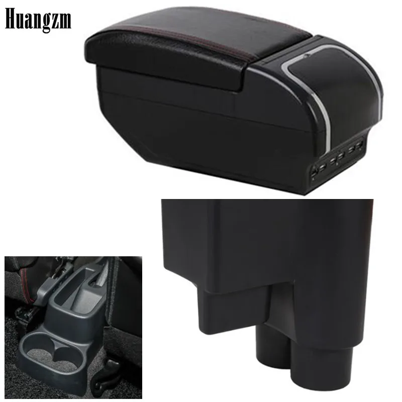 pre Daihatsu Sirion Car lakťová lakťová lakťová lakťová lakťová lakťová krabica kožené rameno Rast Interior Storage Styling Styling Center Console Accessories Ozdob