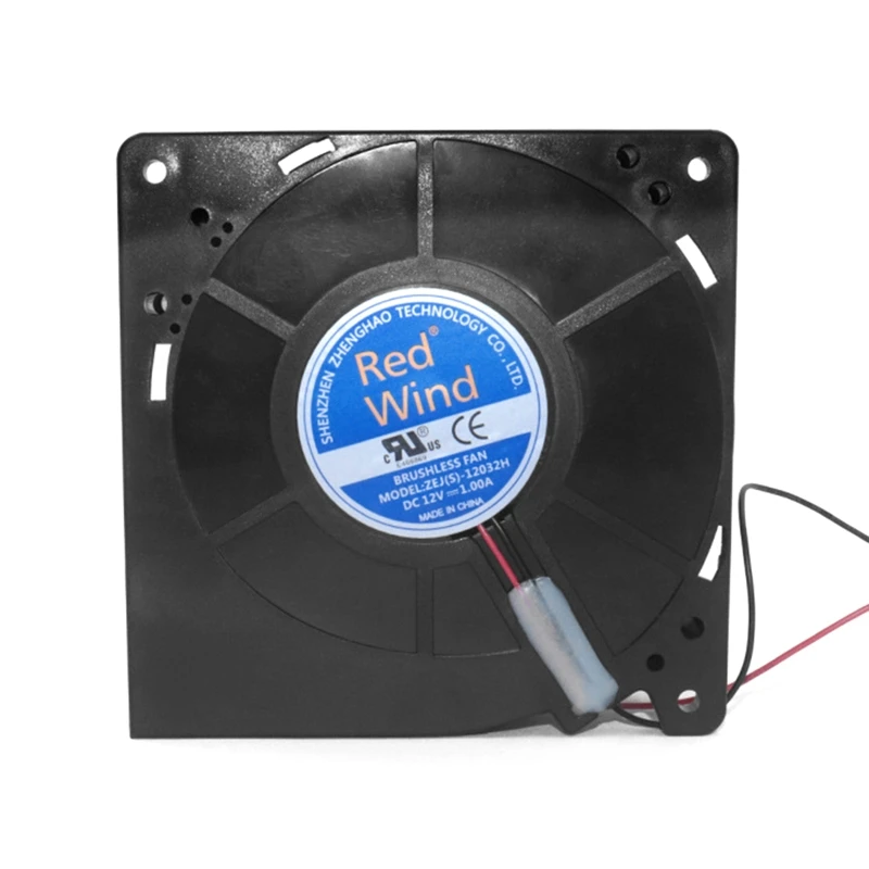 Pre DC 12V 6W 2PIN DRUBLIFORE Ball Raleve Lose bez kefy pre chladenie turbíny ventilátor 118,5 mm x 32,5 mm chladič fúza F chladič