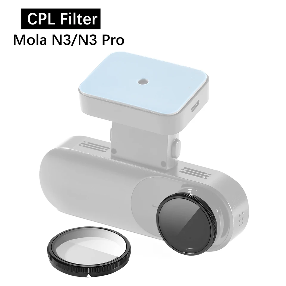 Pre DDPAI DASH CAM MOLA N3 Pro Filter CPL pre DDPAI DASH CAM N3/N3 Pro Circular Polarizer Glass