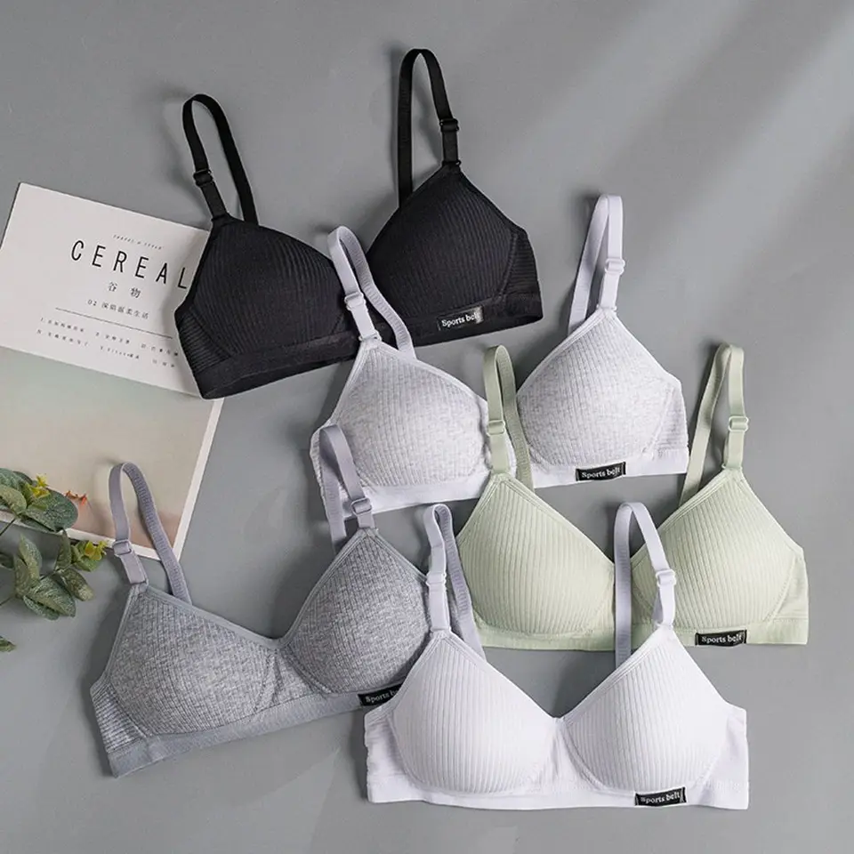 Pre dievčatá vyostrené push Up Triangle Cup Women Crop Top fitness Yoga Top Deep V Bralettes Športová podprsenka