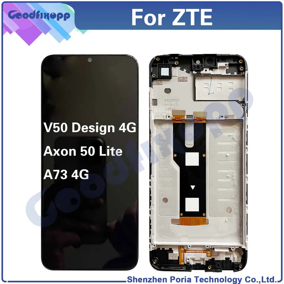 Pre dizajn ZTE Blade V50 Dizajn 4G / axon 50 LITE / V50 SMART / A73 LCD DISPLEY DISPLEY DOTATOVANIE DIGITÁRNE OPRAVU