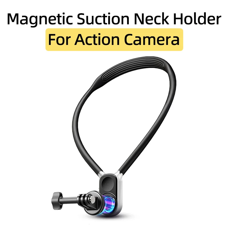 Pre DJI Action 3/4/Gopro 11/11/Insta360 X3 Športová kamera Magnetický držiak na krk Prvý držiak na krk First PPERSPECTION SHACKET DOPRAVY