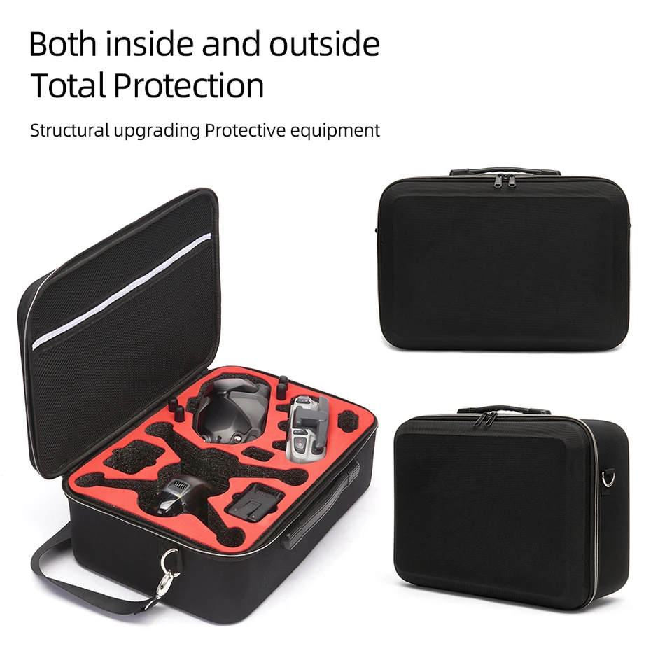 Pre DJI FPV Combo Glasses V2 Dron Bag Prenosná ochrana skladovacie puzdro Trvalá odolná nepremokavá nylon