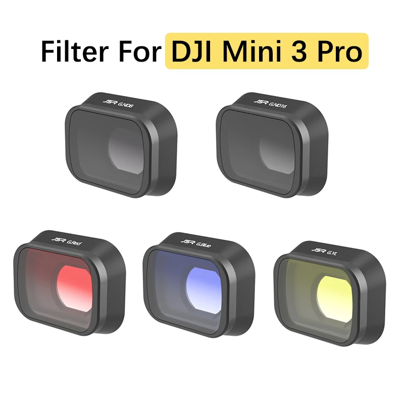 Pre DJi Mini 3 Pro Dron Gimbal Camera Filter Filter GND 8/16 Gradient Stlmenie filtra Grad Červená/modrá/žltá sada filtra Set Príslušenstvo
